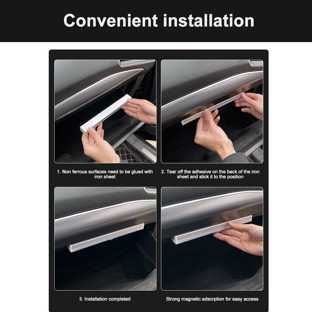 LED Auto Sensor Licht 10/20/30cm automatische Induktion licht Typ C wiederauf ladbare Smart Lighting Magnet Maual/Sensing Mode Lampe – Detail 13