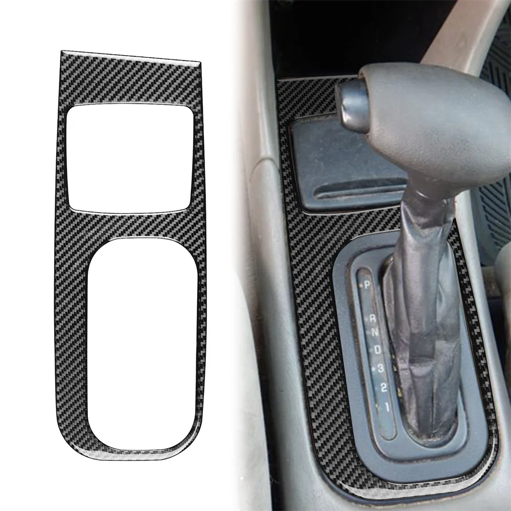 

For 00-04 Impala Center Gear Panel Carbon Fiber Trim Sticker Exquisite Workmanship Clever Design Easy To Use Durable