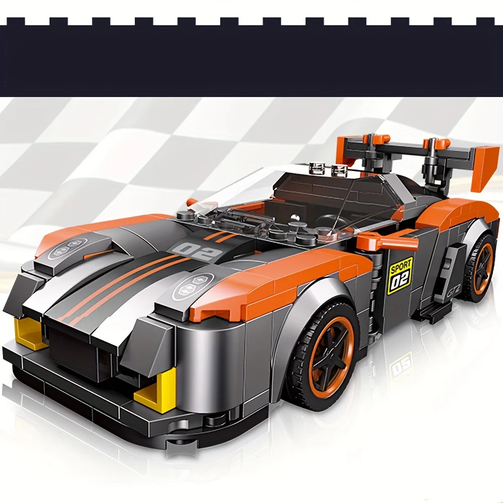 creative expert Technic Sports cars rcing car moc Building Block model toy gifts Christmas 272pcs