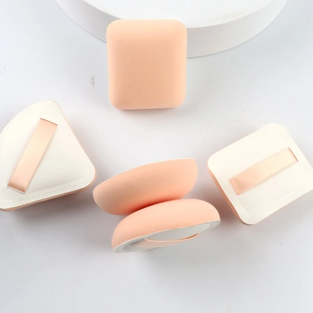 1pcs Makeup Sponge Puff Dry Wet Dual Use Liquid Foundation Smooth Powder Pro Cosmetic Puff Kit Round Square Triangle Shape