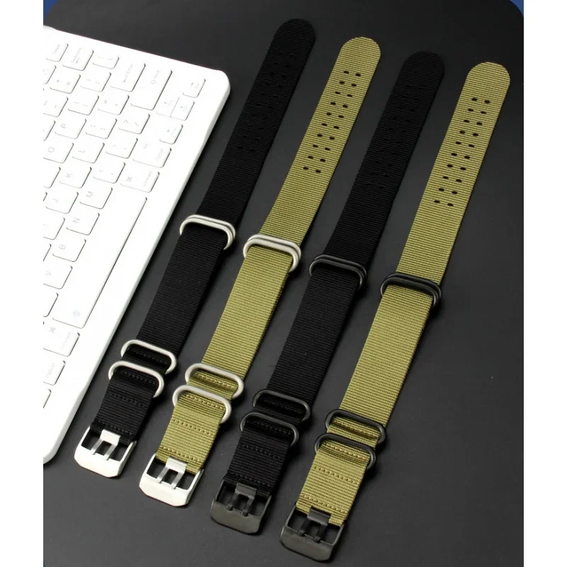 Wholesale Waterproof Nylon Watchband Suitable for Lumeirus Army Style Watch with 3581 8821 8831 3051 Series 22mm23mm