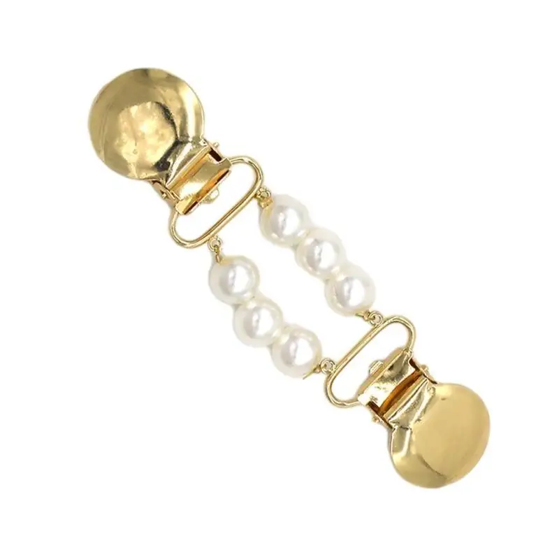 652F مقاطع طوق معدني للنساء خمر شال شال مقطع سترة دبوس مقطع بروش