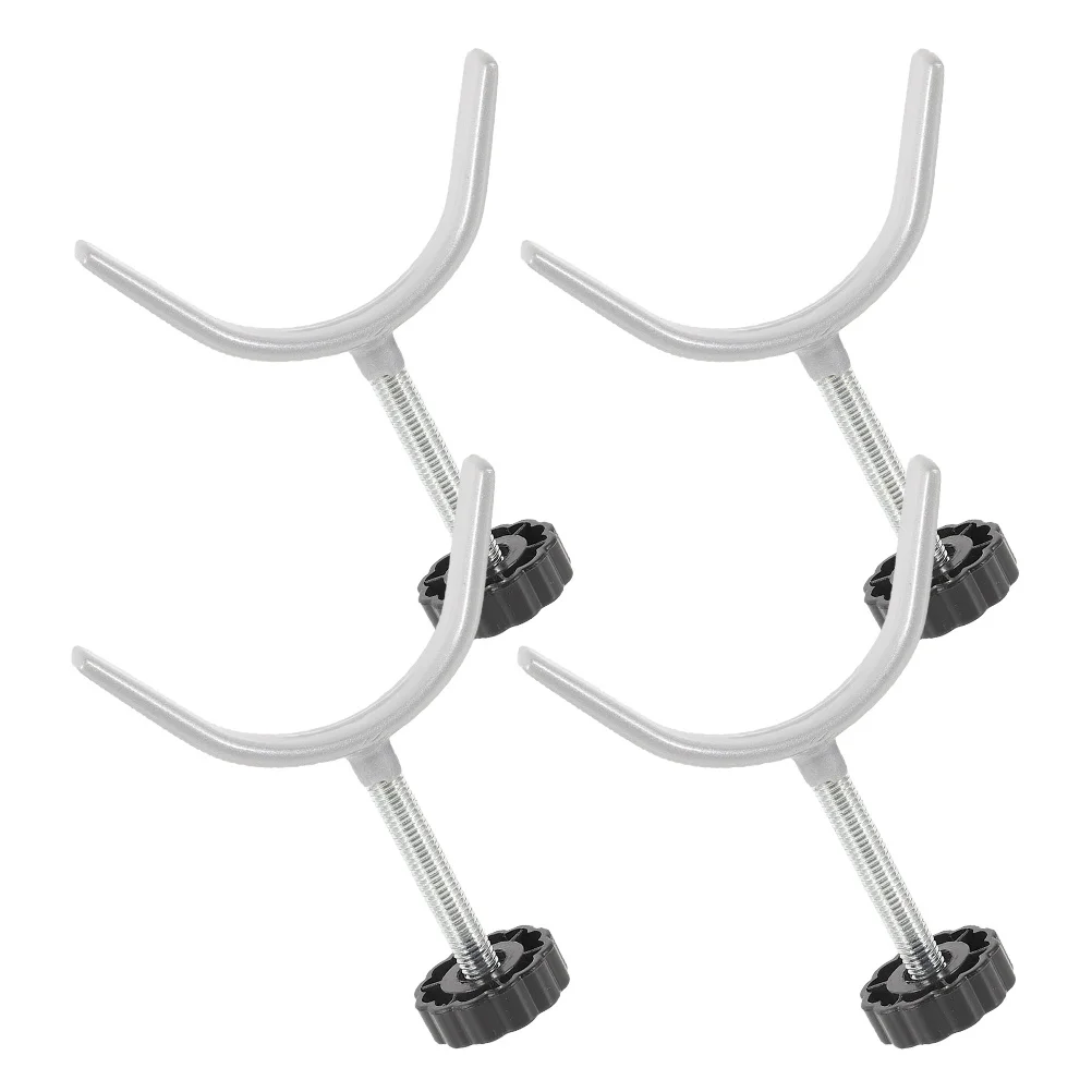 4 قطعة بوابة سلامة الطفل الحيوانات الأليفة تمديد تصاعد الأجهزة داخلي في الهواء الطلق قابل للتعديل الدرابزين البراغي درج طقم سياج للرضع #3