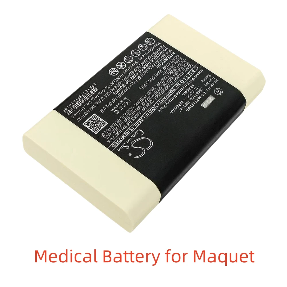 Ni-MH Medical Battery for Maquet,12.0V,4000mAh,Servo I Servo S Critical Care AB,64-87-180 6487180 MB1127 MB1127-O