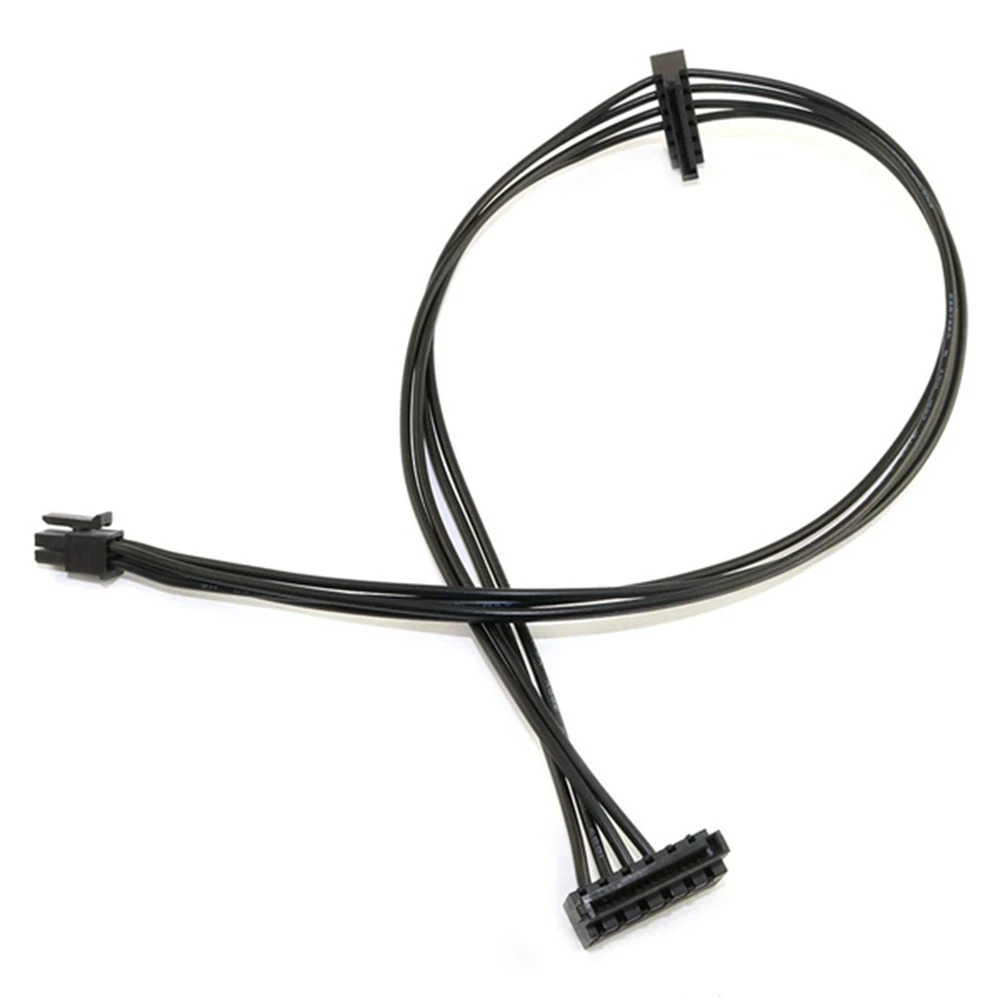 4Pcs MINI 4Pin to 2 SATA Power Supply Cable for Lenovo Motherboard Mini 4Pin to Dual SATA SSD Power Supply Cable 45cm
