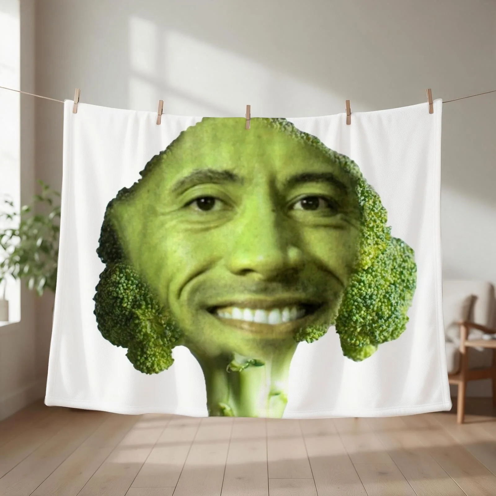 The Brock Throw Blanket Luxury Thicken Hairy Custom halloween Blankets