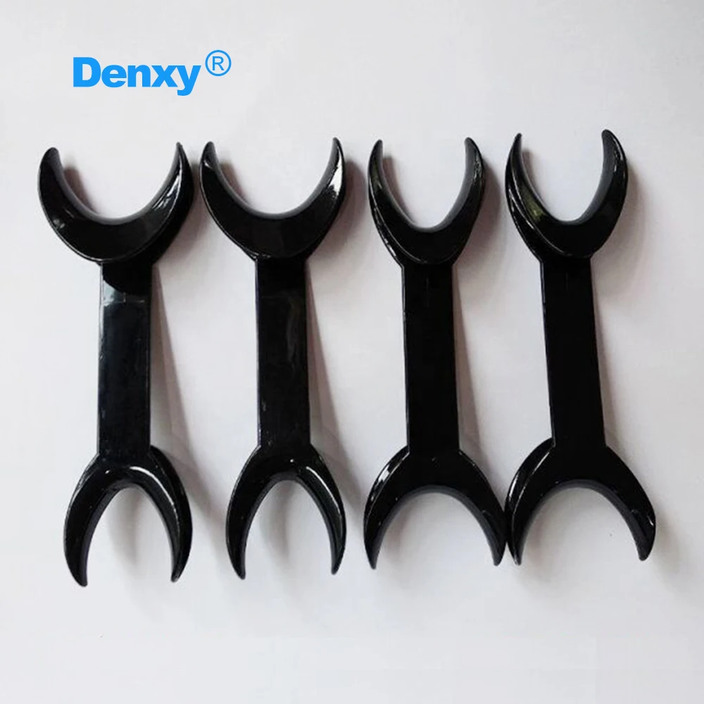DENXY 10 Stück/Lot Wangenretraktor T-Form Intraoraler Wangen-Lippen-Öffner Doppelkopf Dentalzubehör – Detail 4