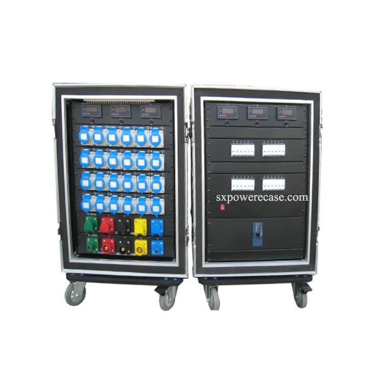 24way power distribution stage box for speaker sound and light