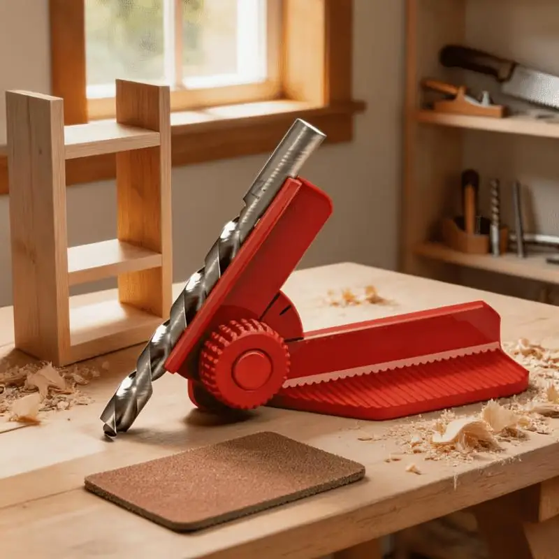 【L】5-Angle Adjustable Drilling Guide Rail Precise Positioning 0° 30° 45° 60° 90° Compatible With 3 Sizes Short Drilling Jig Tool