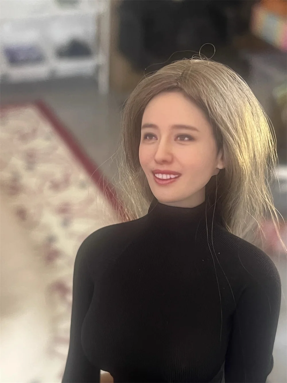 المبيعات الساخنة 1/6 آسيا أورينت فتاة الجمال ليليا YY رئيس نحت نحت اللعب نموذج المواد البلاستيكية اكسسوارات ل 12 "TBL PH العمل