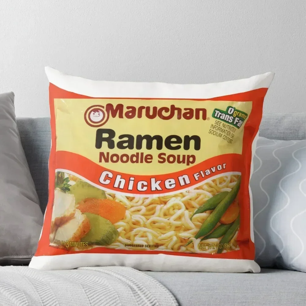 

Ramen Noodle Throw Pillow Decorative Cushions Sofa Decorative Covers Cushion Cover Set Christmas Pillow Covers pillow