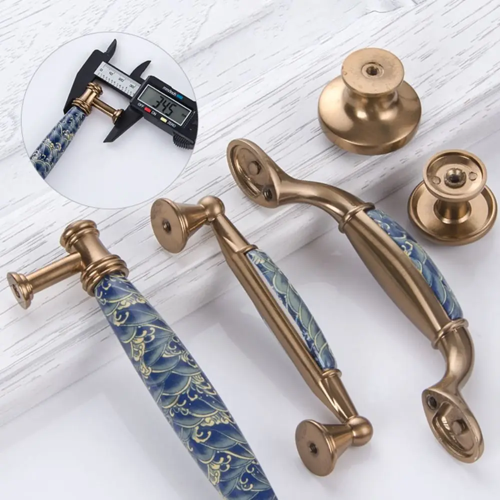 

Мебельная ручка из цинкового сплава и керамики. Многослойное покрытие. Различные стили. Винтажная дверная ручка. Волнистый узор. Глазурье украшение.