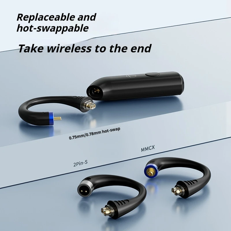 Trn Bt20 Pro True سماعة لاسلكية تعمل بالبلوتوث وحدة الأذن سماعات معلقة ترقية كابل عمر البطارية الطويل 0.75/0.78/Mmcx