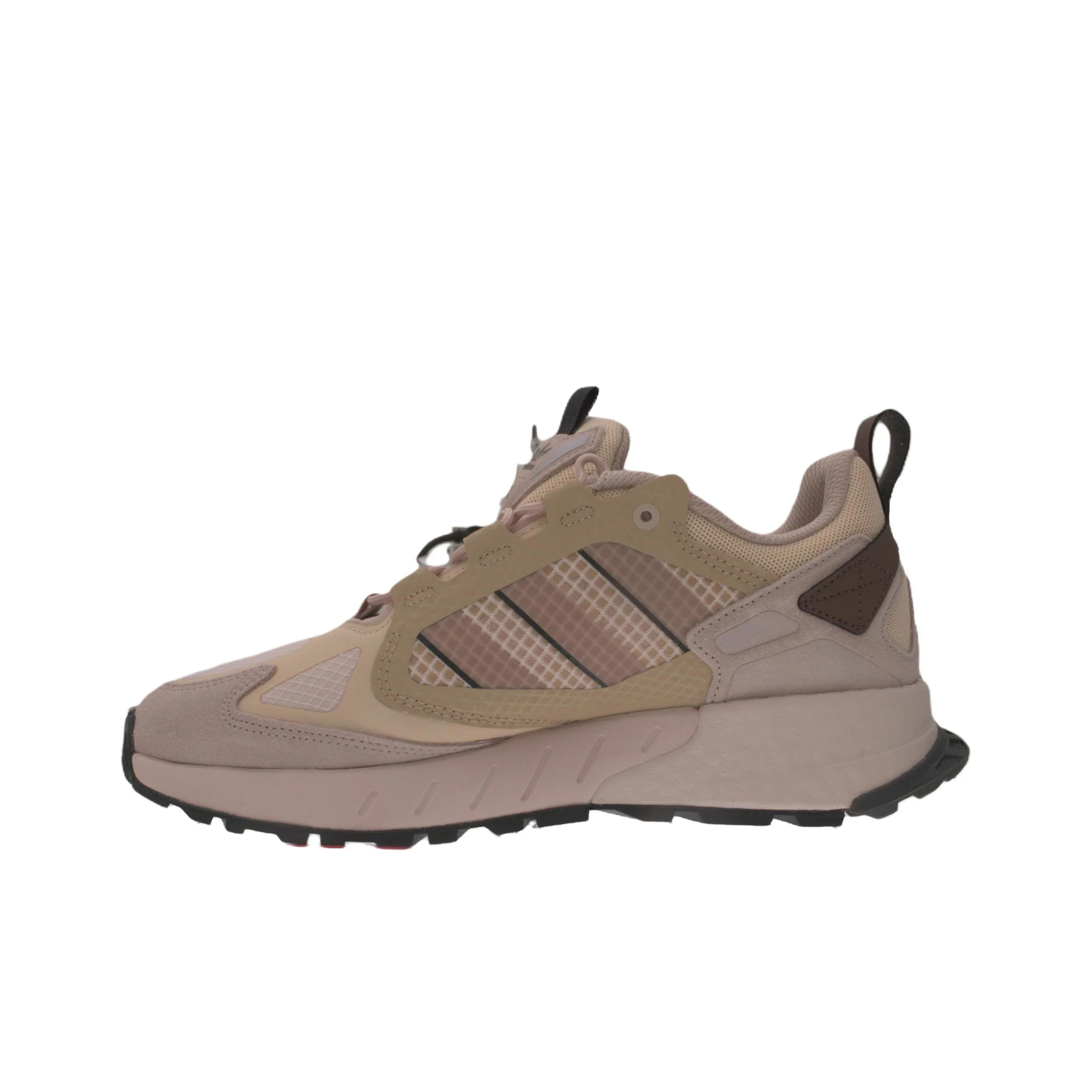 Adidas Originals ZX 1K Boost 2.0 Running Shoes Unisex Low Top Brown/Umber HP2848