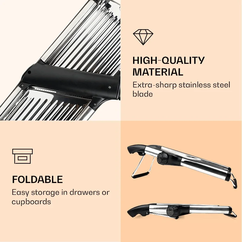 Stainless Steel Mandoline Slicer 8