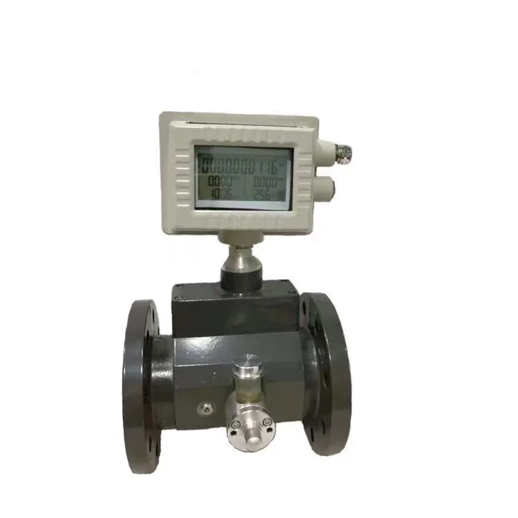 DN50/80 Industrial Methane Intelligent Temperature and Pressure Compensation Turbine Flowmeter