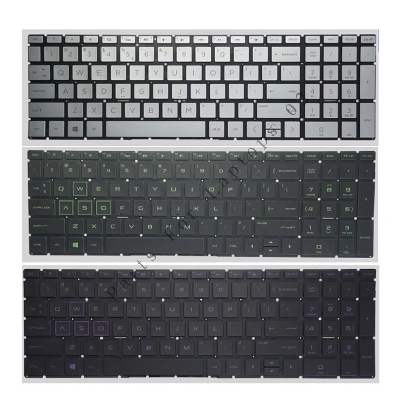 pp For HP TPN-C133 C136 Q200 Q208 Q210 C141 15-CS CW DK DW Laptop Backlit Keyboard