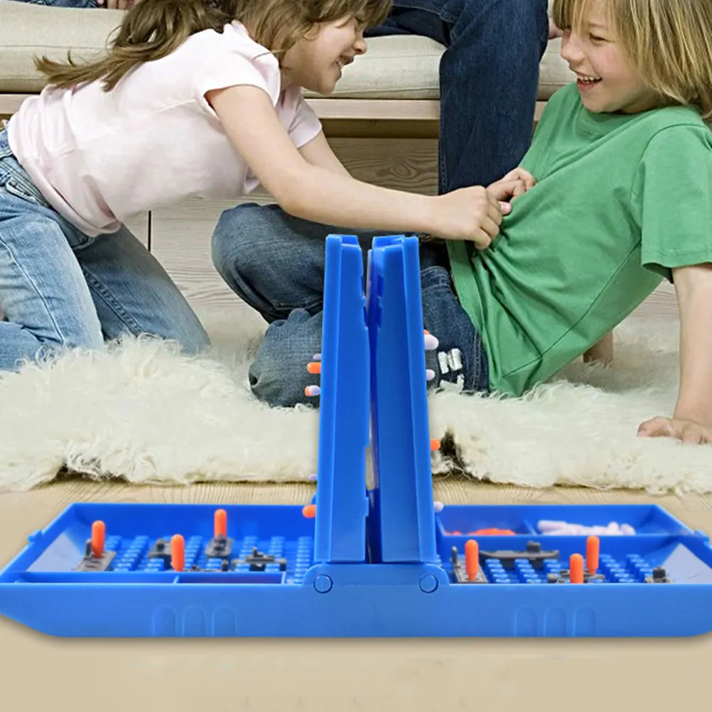 

1Set Ship Strategy Game Interactive Board Game Kids Educational 2 Players Early Learning Chess Gaming Board Toy