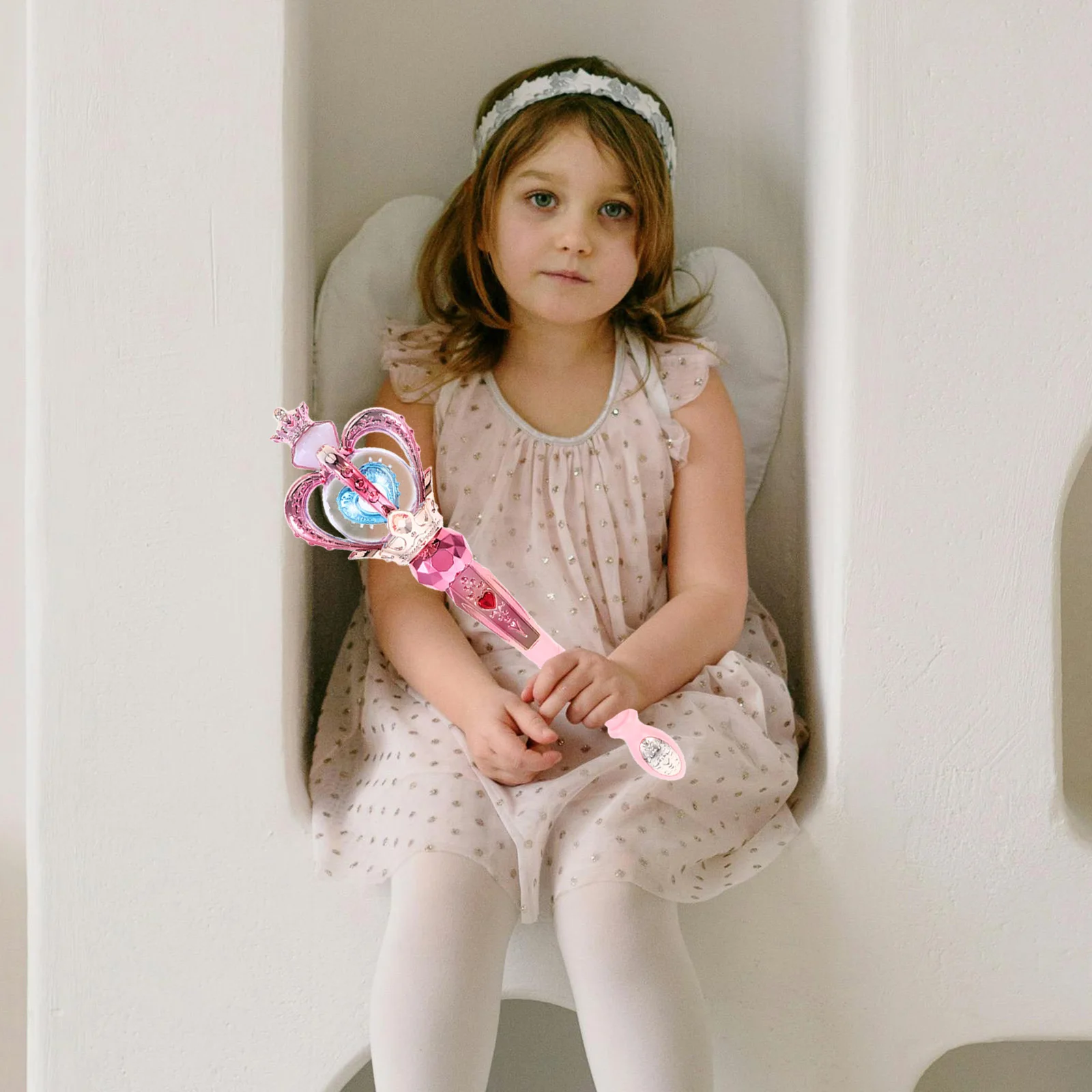 

Wand For Kids Light Up Musical Glow Princess Sensory Wand For Halloween Christmas Parties Performances