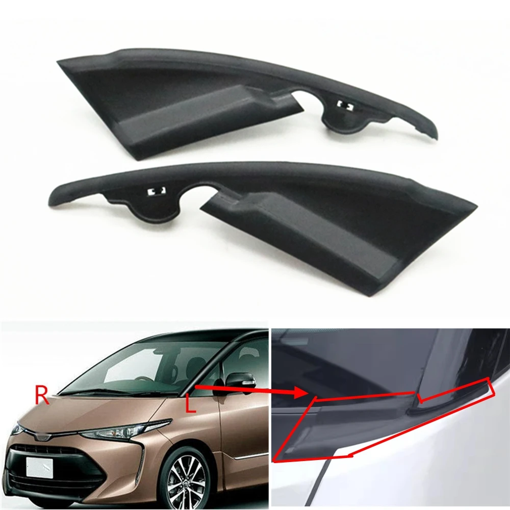 Front Fender Side Ponding Board Wiper Deflector Triangle Glue For Toyota Estima Previa ACR50 ACR55 2006-2019