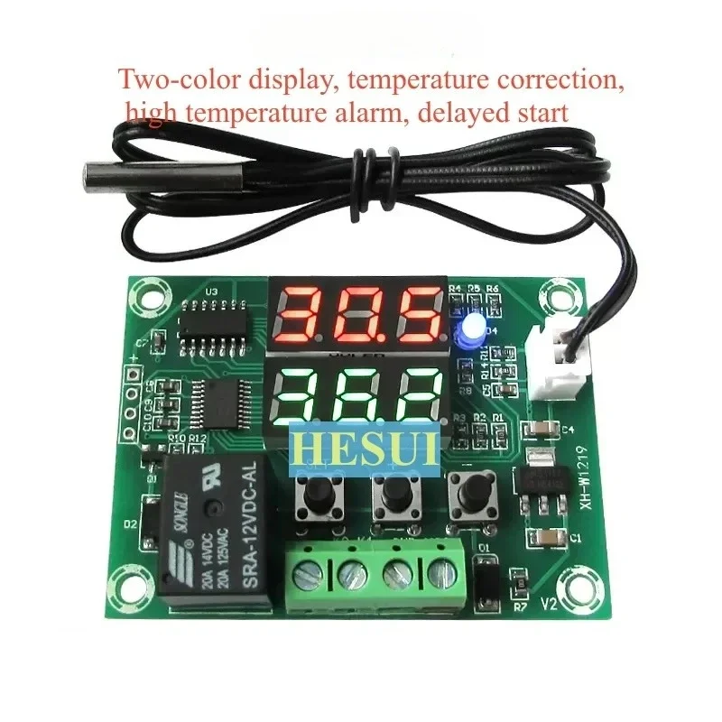 Dual display digital thermostat module board High precision temperature control switch control accuracy 0.1