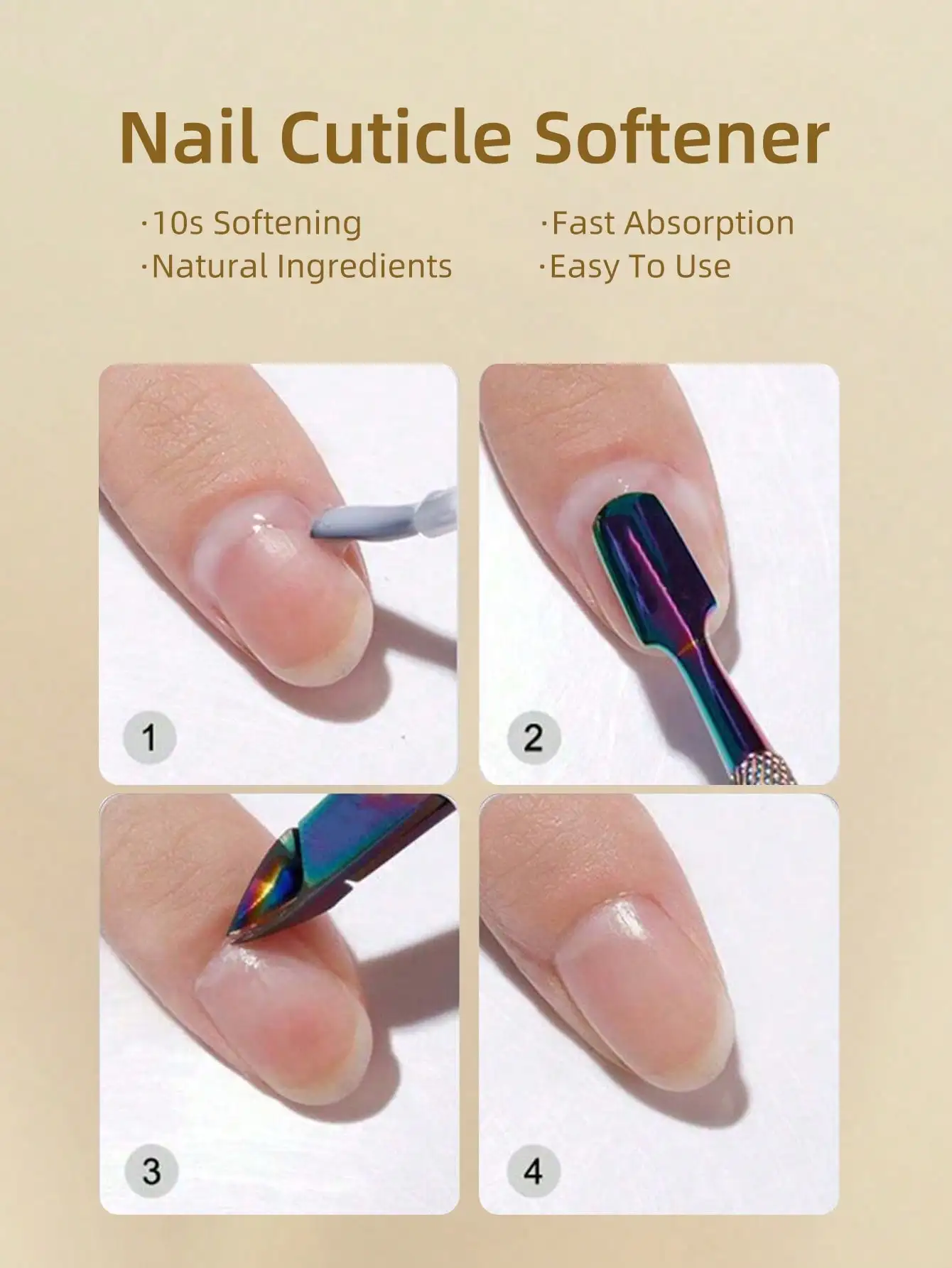 XIEJAYI 1pc 15m LNail Nagelhautenthärter Nägel Pflegende Behandlungen Für Nagelhaut Feuchtigkeitsspendende Anti-Barb Rand Finger nagel Pflege Werkzeug