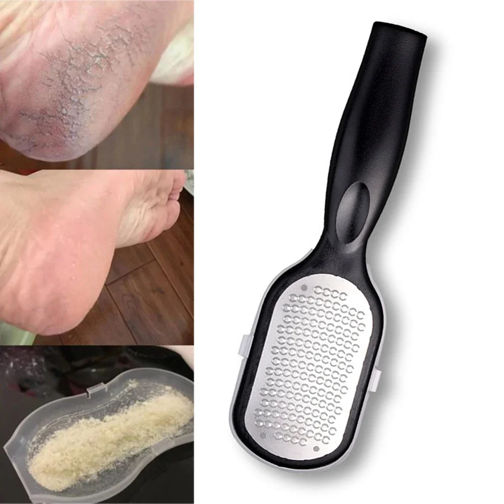 Outils de pédicure en acier inoxydable, dissolvant de peau à fréquence de fréquence pour les pieds, lame de remodelage, brosse de soin des pieds, lime à callosités, 1 pièce