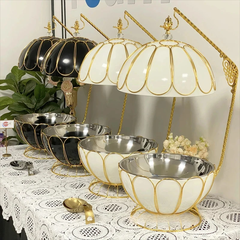 Elegant Hotel Buffet Food Insulator Set – Wedding Tableware & Event Catering Equipment
