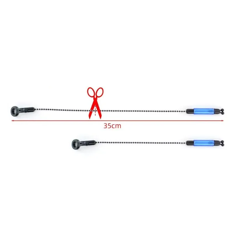 1PC Carp Fishing Soft Chain Swinging Device Fishing Alarm Components Durable Hanger Swinger Bite Signal Alarm Fishing Accessory