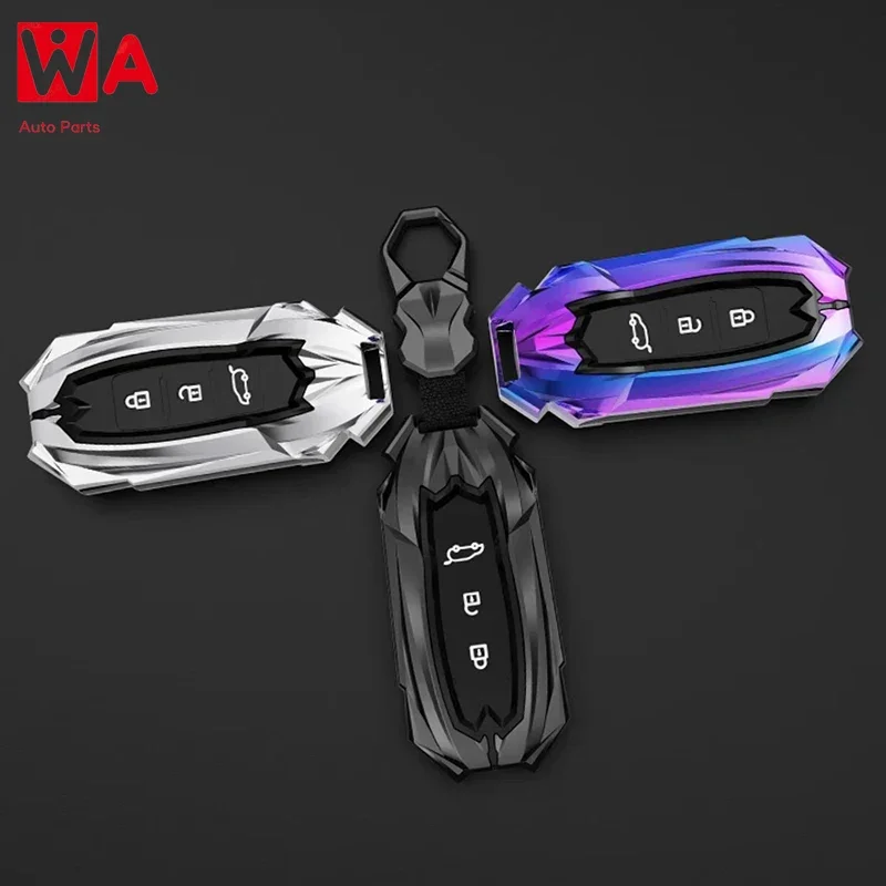 

Zinc Alloy Car Key Cover For Mitsubishi Outlander ASX Mirage Lancer Montero Eclipse Cross L200 Car Accessories