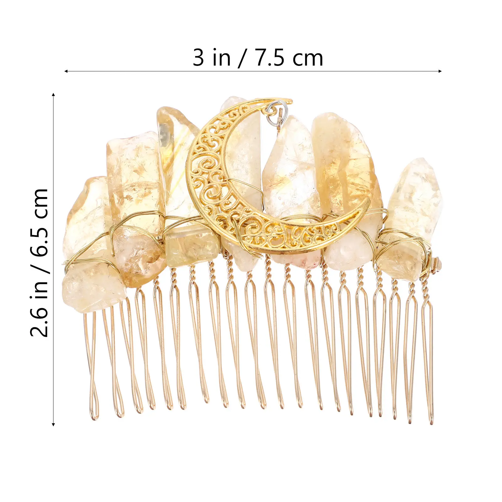 Crystal Hair Comb Exquisite Charm Wedding Party Dance Hair Accessories Fashion Women Headpiece Party Headdress