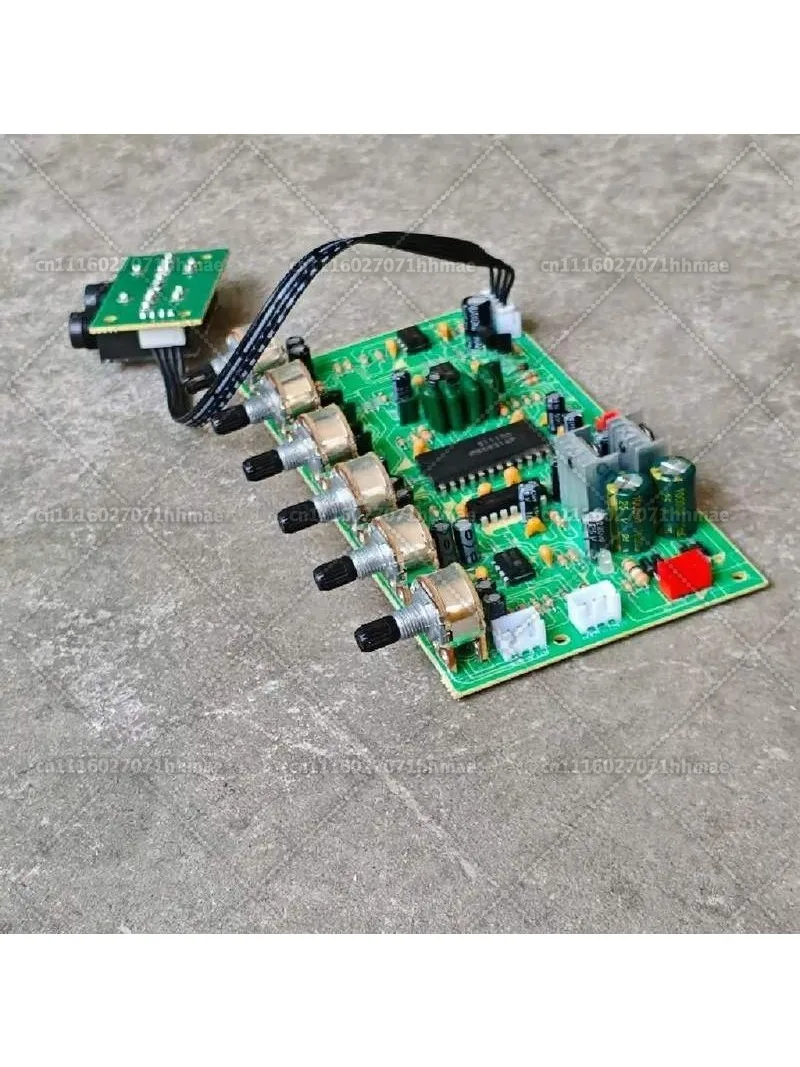 M65831 Digital Echo Preamp Board Karaoke Microphone Amplifier Multi-function Audio Tone Tuning Circuit Board