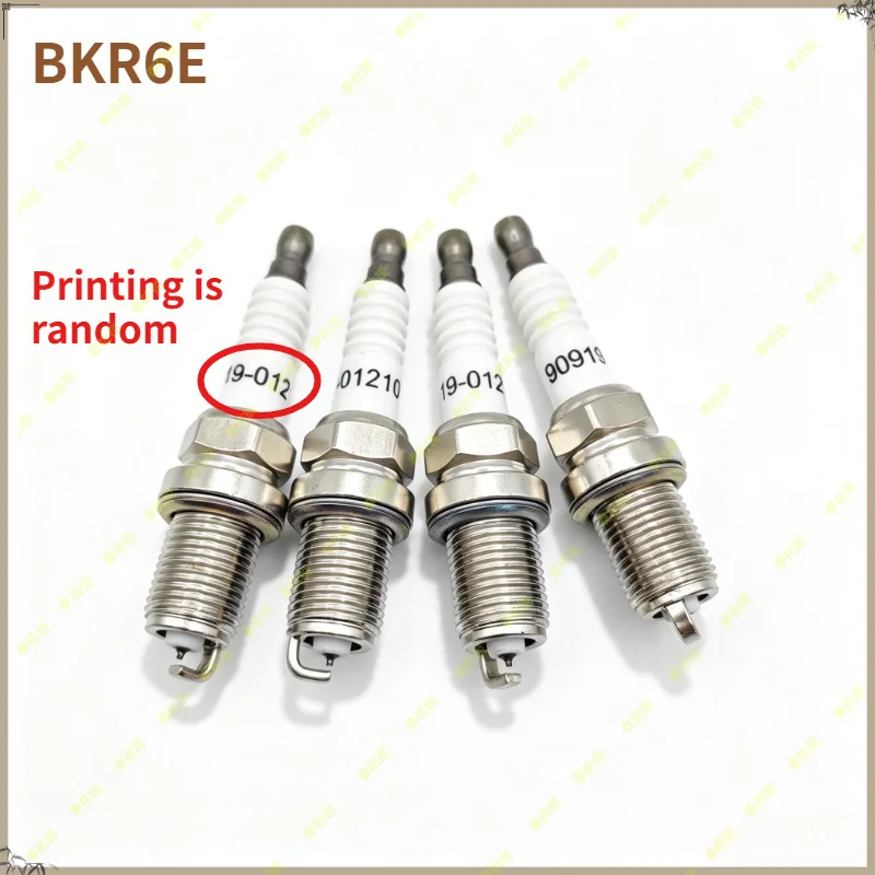 BKR6E 6962 4Pcs  Car Spark Plug For RENAULT CLIO DUSTER LAGUNA KANGOO KANGOO KANGOO SCÉNIC THALIA HYUNDAI TUCSON I30 KIA CERATO