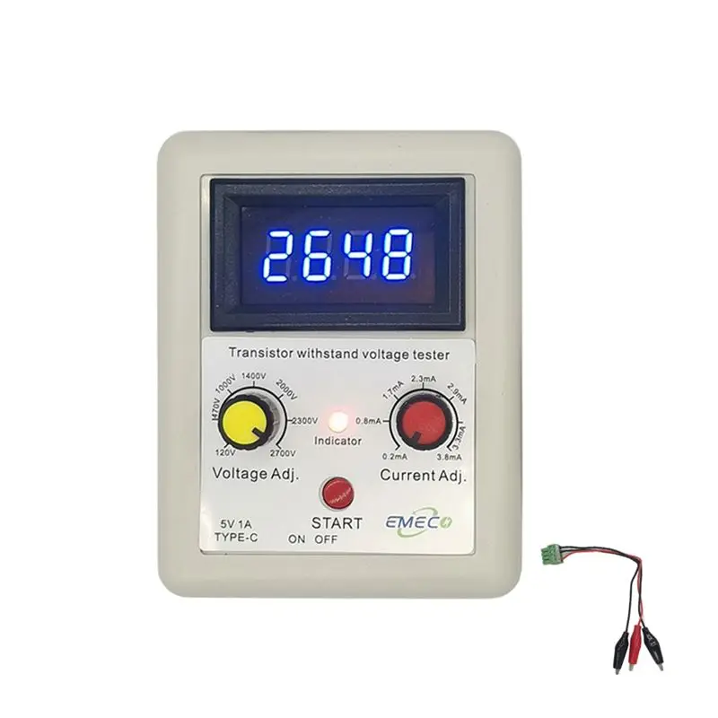 A65P-110V-2600V IGBT Voltage Capability Tester Diode MOS Triode Digital Voltmeter Tester Portable Withstand Voltage Tester