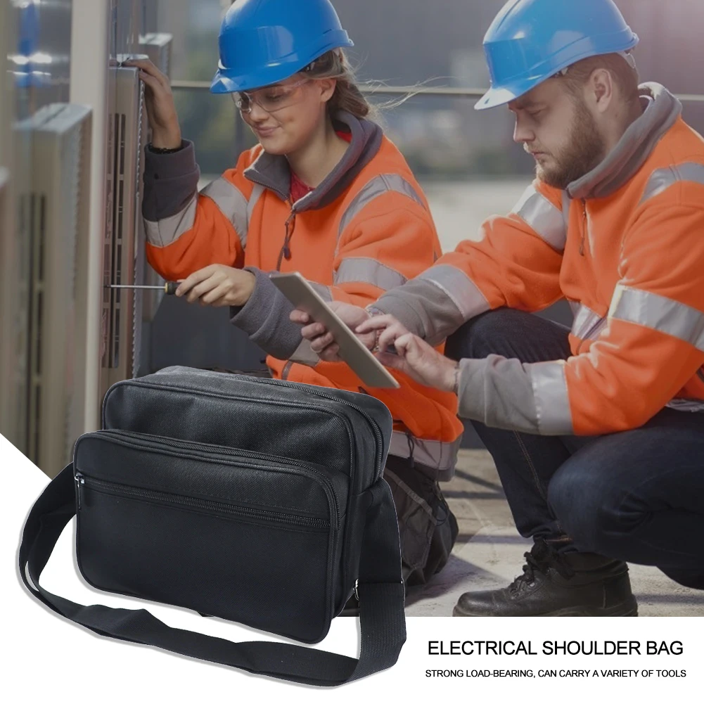 Multi-functional Single Shoulder Bag Hardware Parts Electrician Toolkit Tool Bag