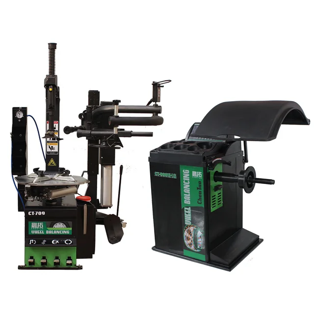 

CT-0901HS Automatic Car & Truck Tire Changer Wheel Balancer Machine 220V 24'' Max Rim Diameter 0.75kW/1.1kW Motor Power