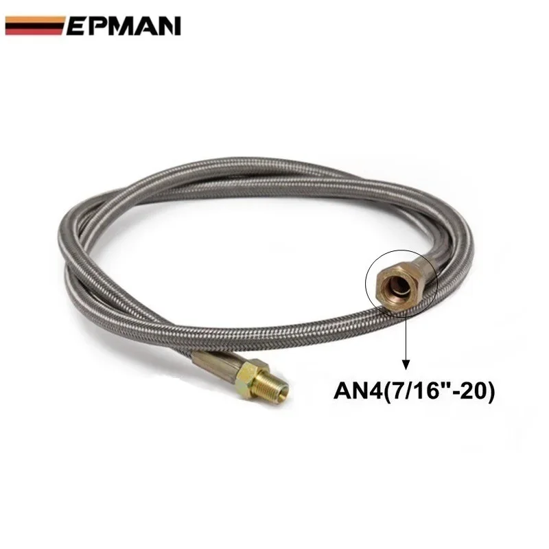 Epman Turbo Oil Feed Return Drain Line Pipe AN10 Fitting Kit For T3, T3T4, T4, T70, T66,T04E,T61,T76,T04B EP-WXB01Q