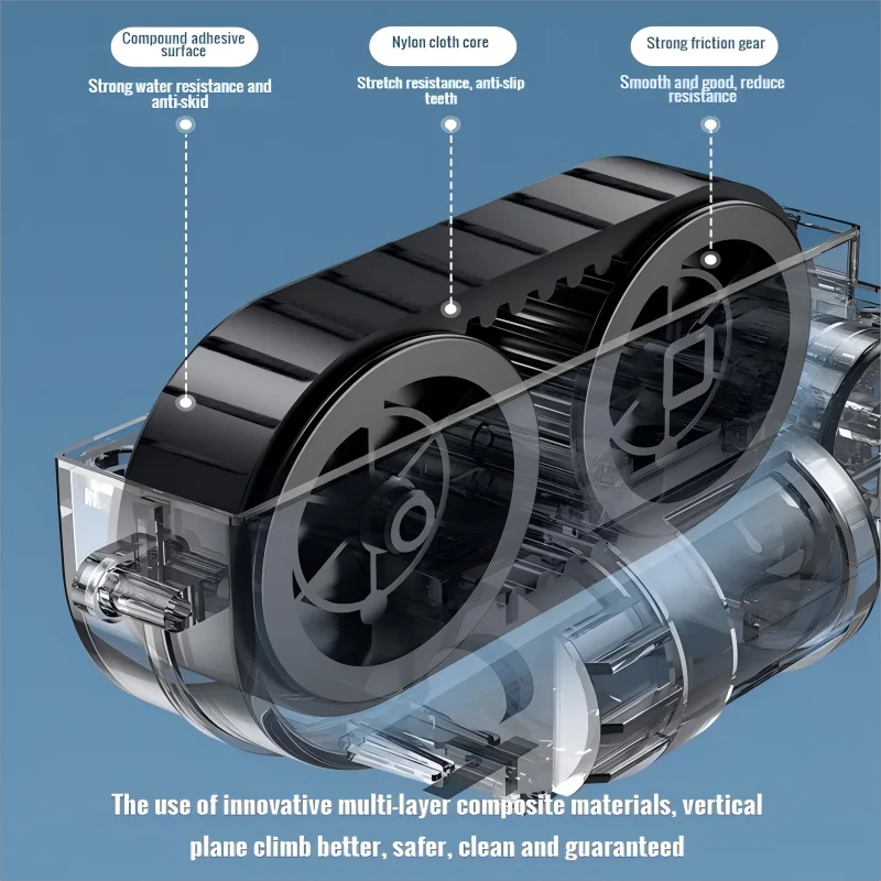 Робот-пылесос для окон с пультом ДУ
