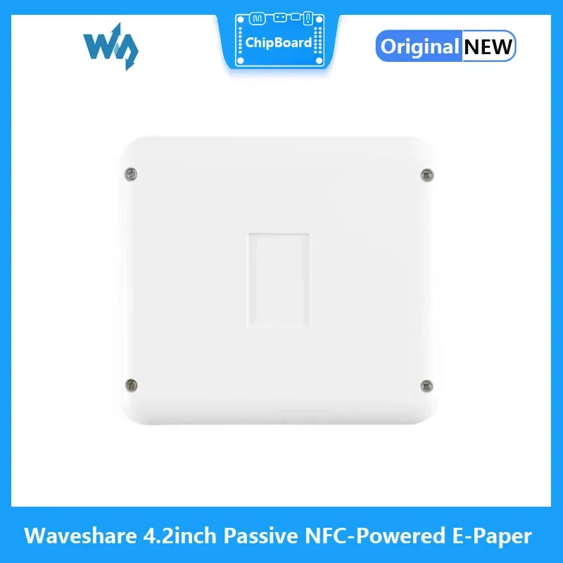 Waveshare 4.2inch Passive NFC-Powered e-Paper, No Battery, Wireless Powering & Data Transfer,ABS Plastic Shell