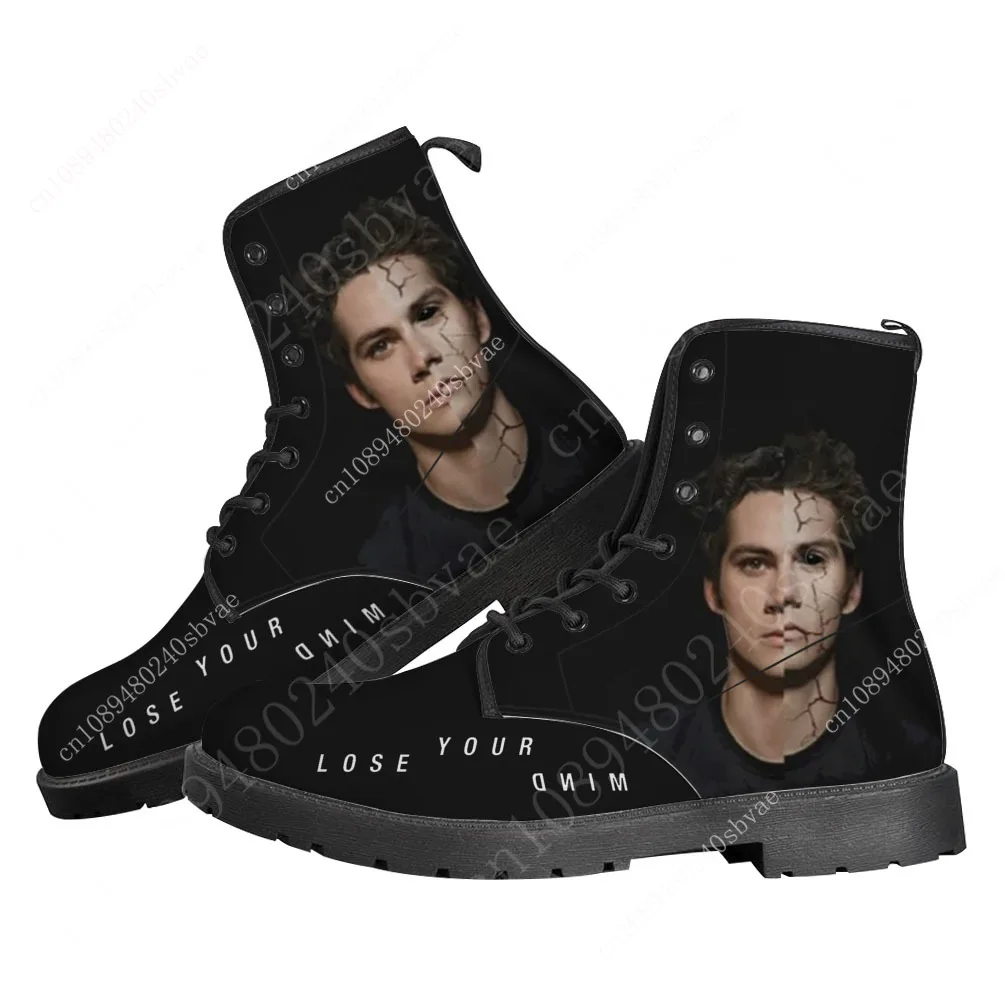 

Teen Wolf Stiles Stilinski Boots Mens Womens Teenager Shoes Casual Boot Outdoor Light High Quality Couple Customize Shoe