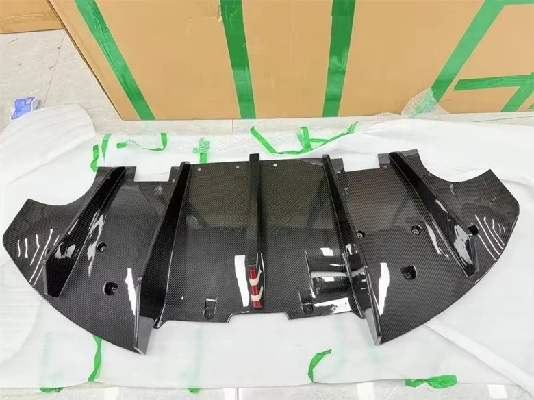 For Lotus Emira Upgrade Vors Style Dry Carbon Fiber Rear Diffuser Rear Bumper Lip Body Kit