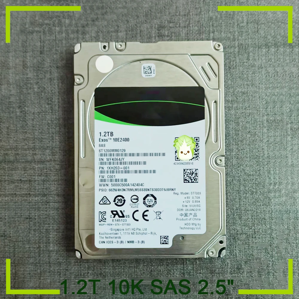 

HDD For Server Hard Disk 1.2T 10K SAS 2.5" 12Gb ST1200MM0129