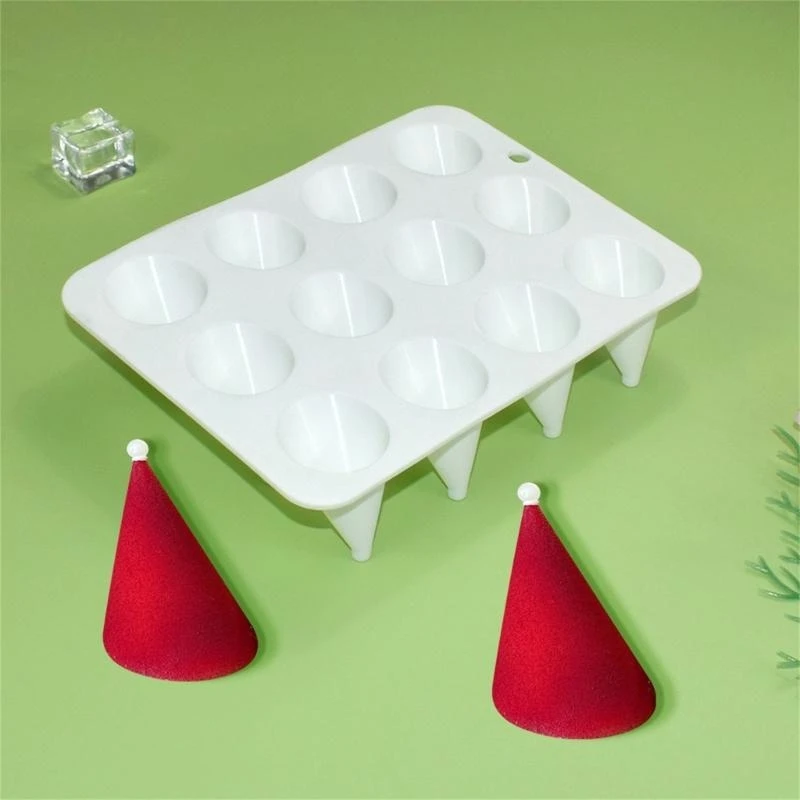 Moldes silicona forma cono Herramienta hornear para hacer pastel, chocolate, caramelo .y5ga