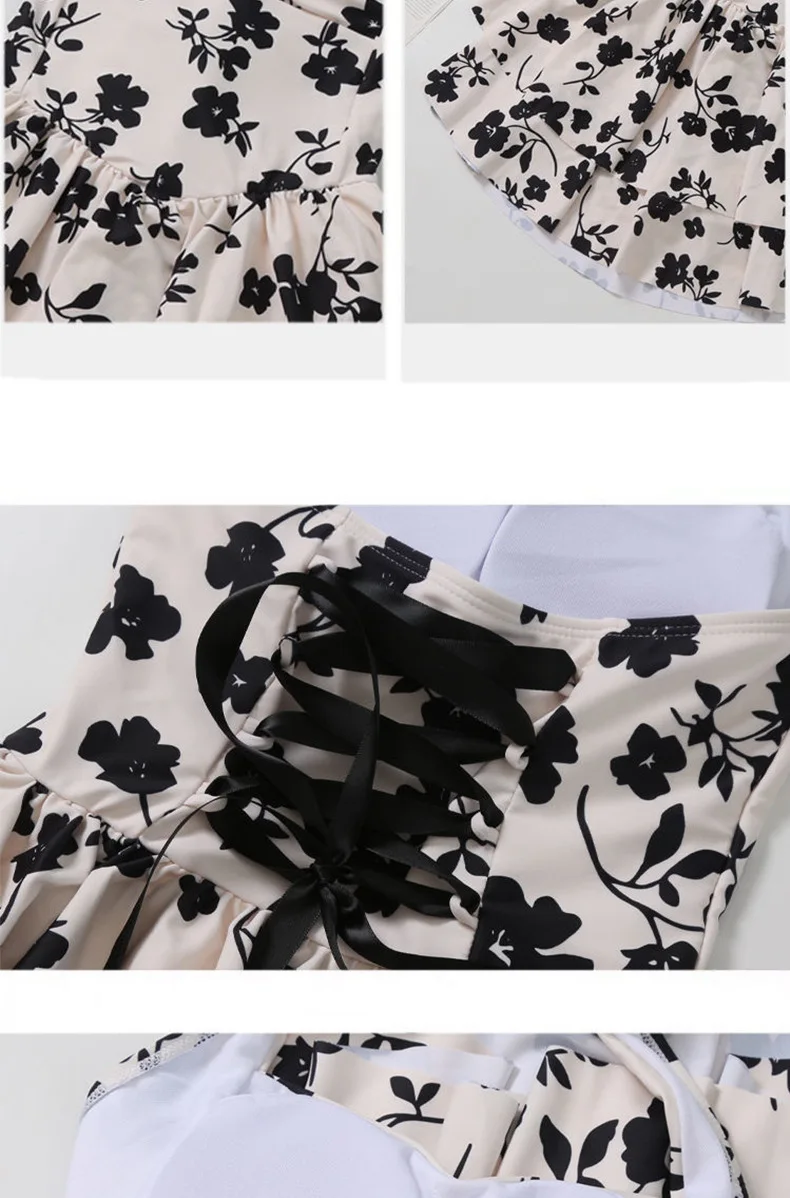 Vestido de una pieza para mujer, estilo Pure Desire, reúne que cubre el vientre conservador y adelgaza