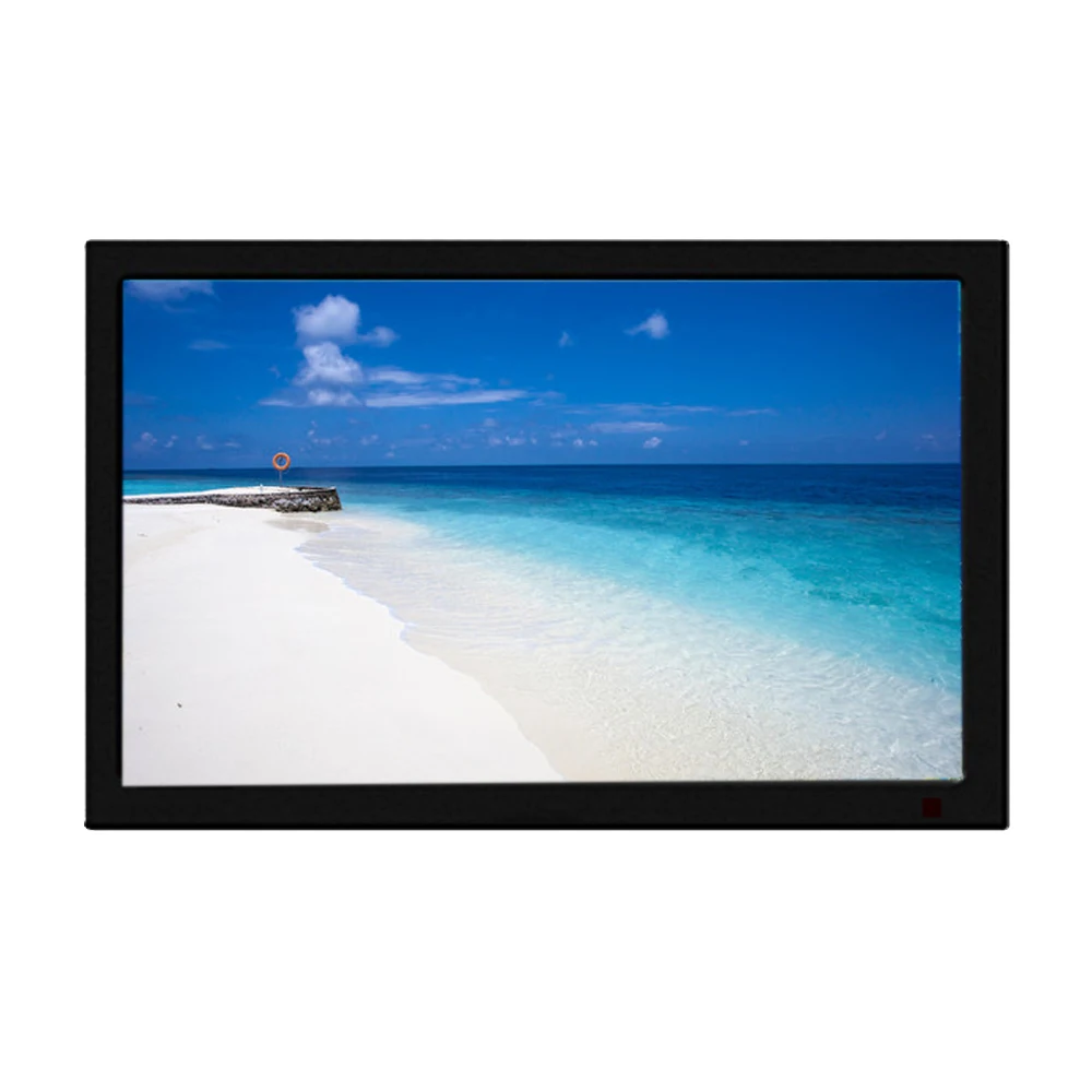 Wall mount 1080P full IP 65 waterproof 23 inch touch screen monitor