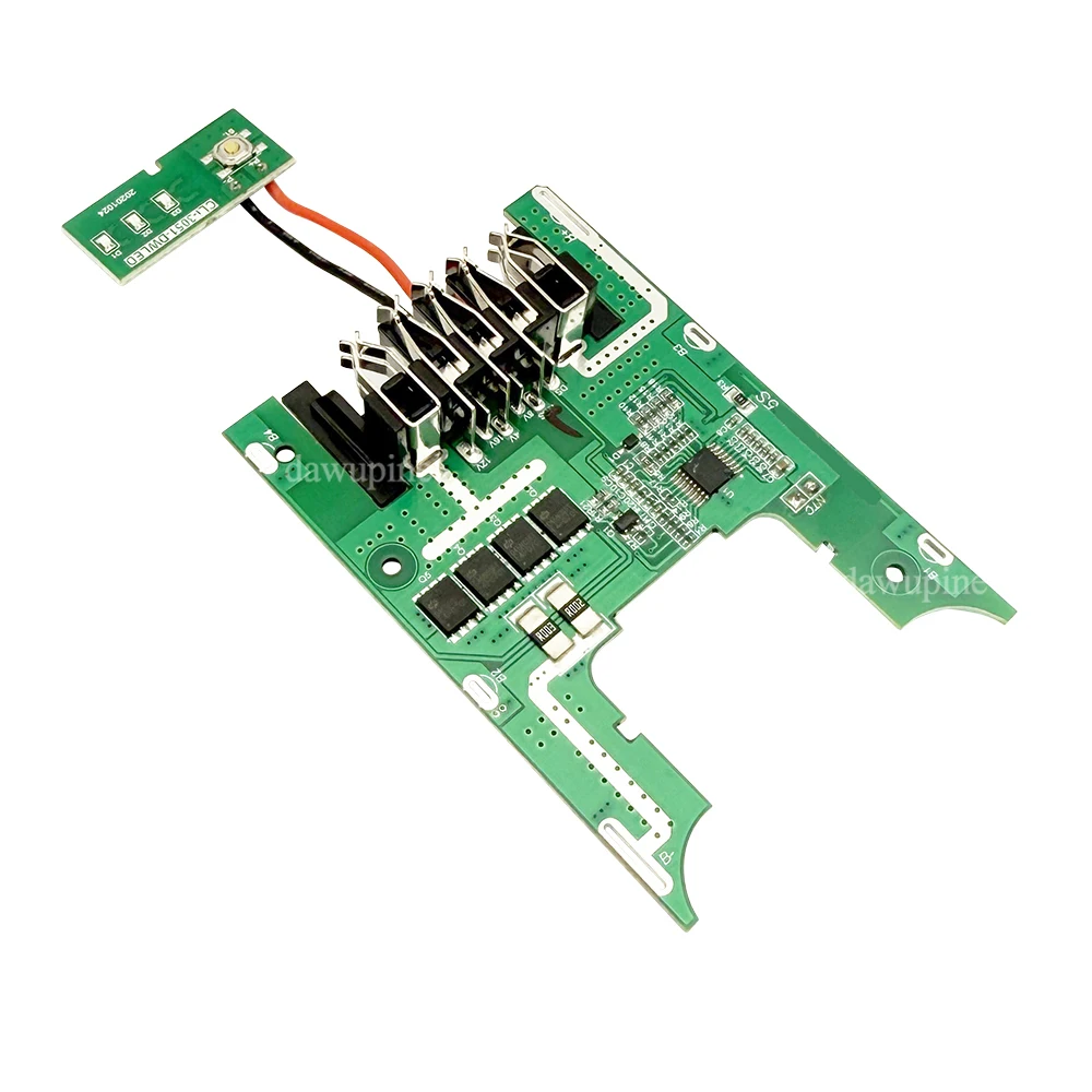 DCB200 Lithium Battery PCBA LED BMS for Dewalt 18V 20V Li-ion Battery Parts DCB180 DCB205 Charging Protection Circuit Board