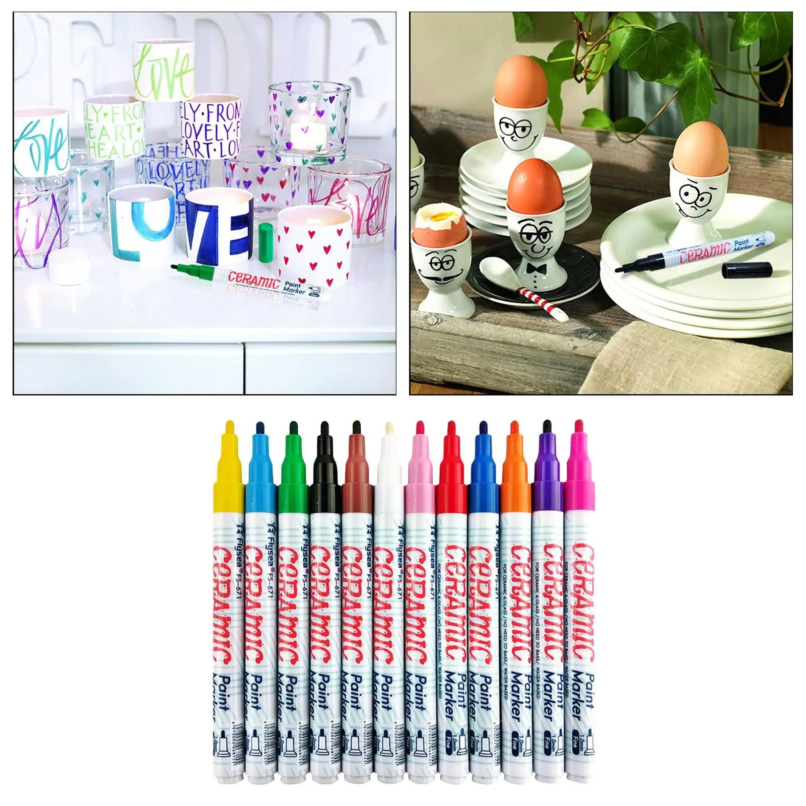 Bolígrafos de pintura, marcadores de pintura para lienzo de pintura rupestre