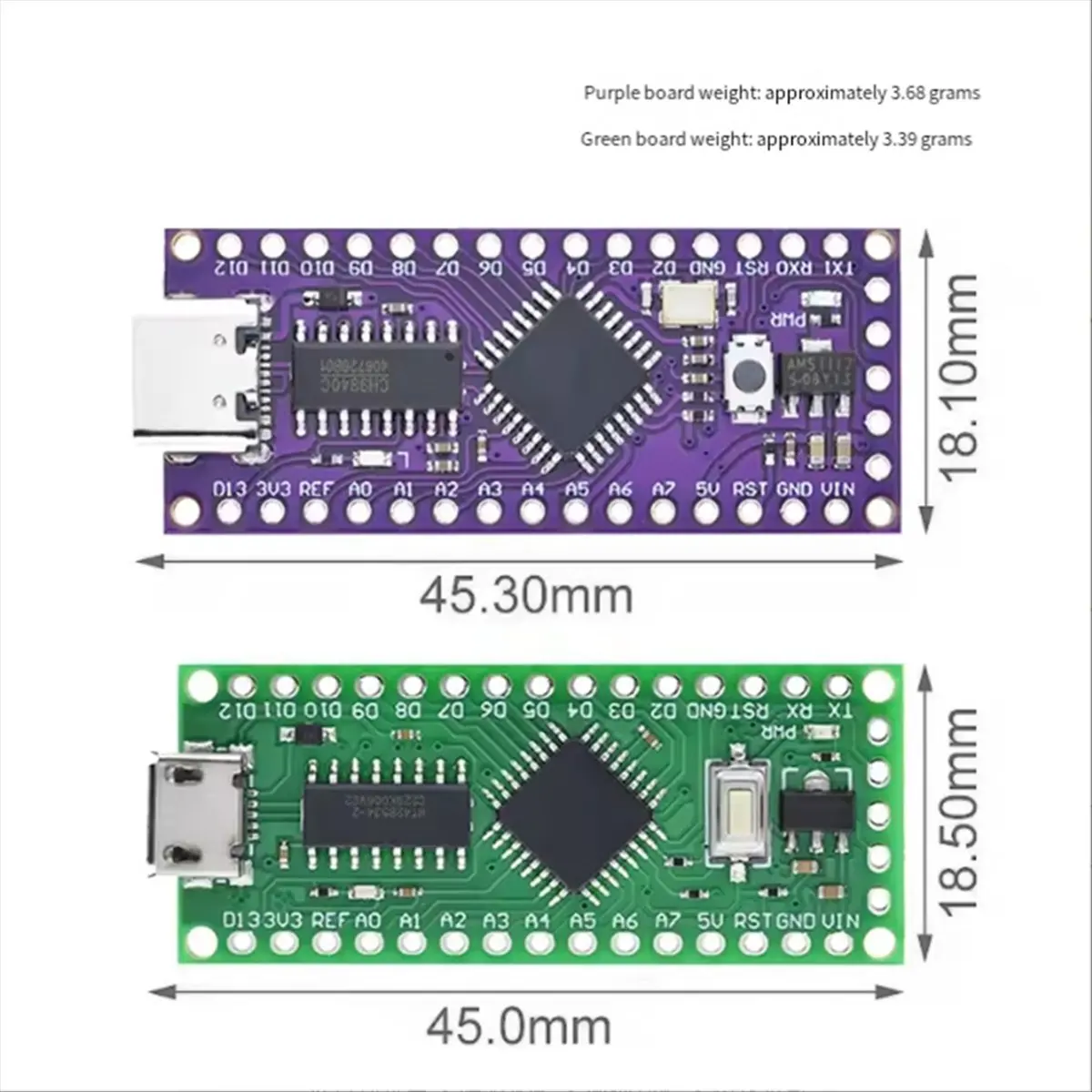 

(A32M) Плата разработки LGT8F328P MiniEVB Nano V3.0, совместимая с Arduino, с микроконтроллерами CH9340C HT42B534 LQFP32 и разъемом Micro-USB