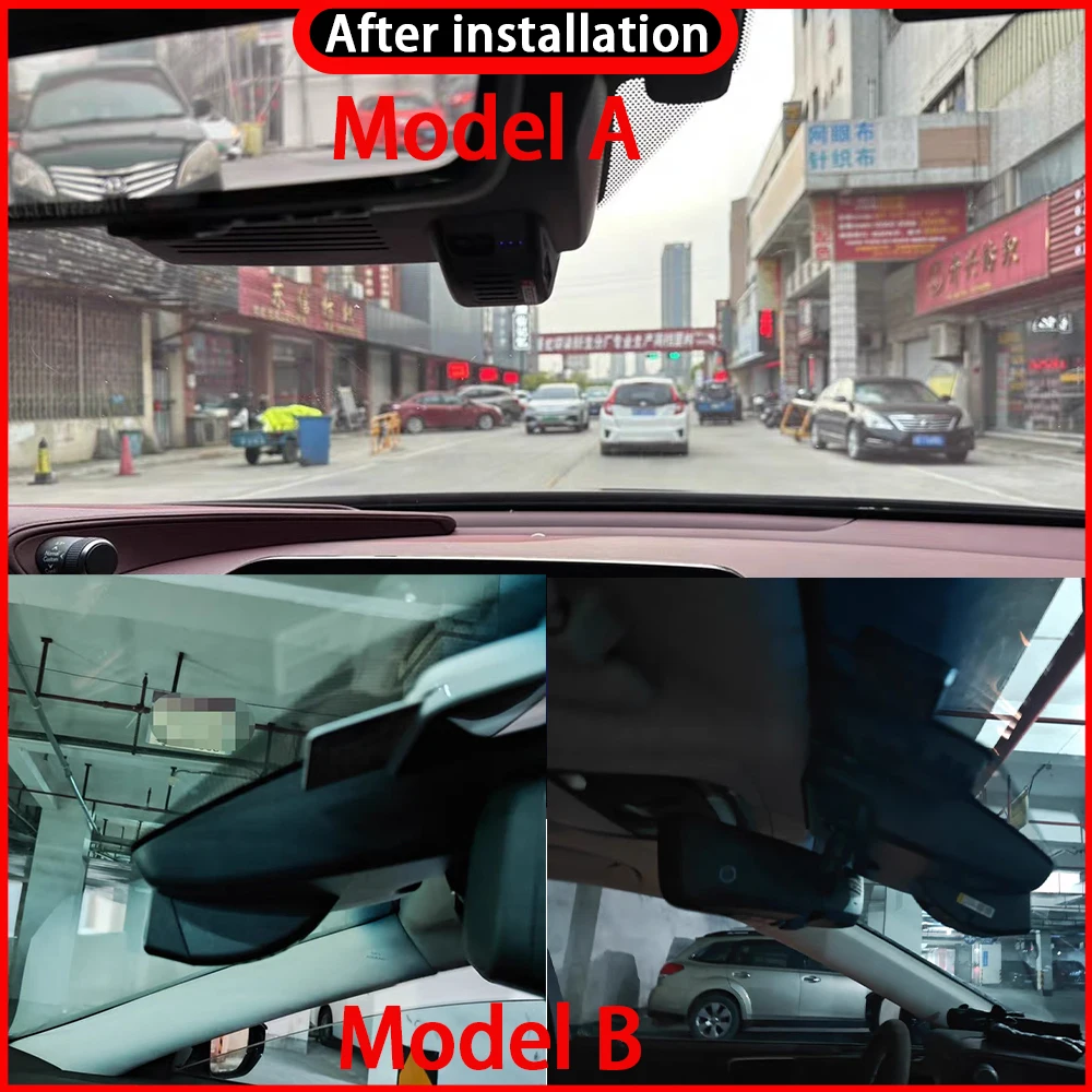 HighCam for Lexus LS XF50 LS500 LS350 LS500h Facelift 2021-2025 4K Wifi 2160P Car DVR Video Recorder Dash Cam Front Rear Camera