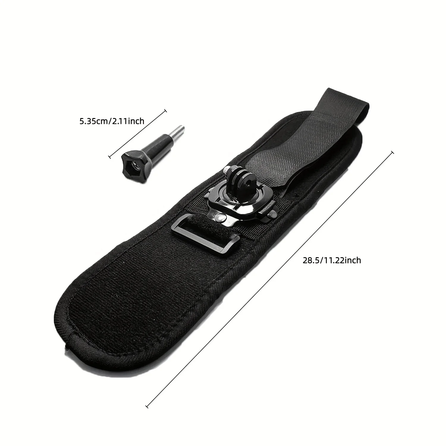 Adjustable Rotatable Wrist Strap Stand Cycling Arm Strap Camera Holder for Action Cameras Outdoor Sports Accessories